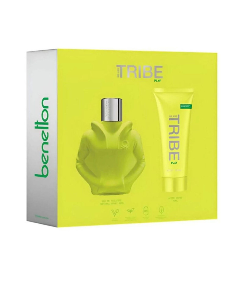 Set de Perfume Hombre Benetton WE ARE TRIBE PLAY MEN 2 Piezas