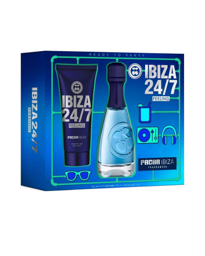 Set de Perfume Hombre Pacha Ibiza 24/7 Feeling 2 Piezas