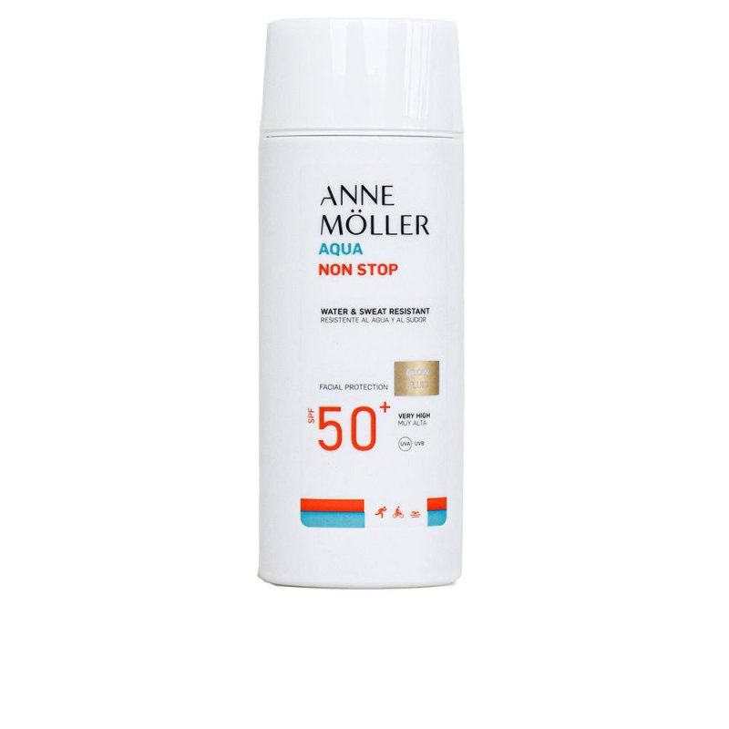 Aqua Non Stop resistente al agua y al sudor glow fluid Spf50+ 75 ml