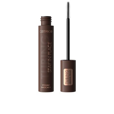 Tubing Stay in Place máscara de pestañas voluminizadora 020-Panda-Proof Brown 11 ml