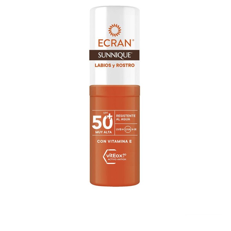 Ecran Sunnique labios y rostro stick Spf50+ 8 ml