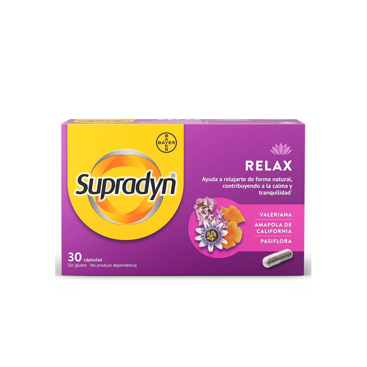 Supradyn Relax cápsulas 30 u