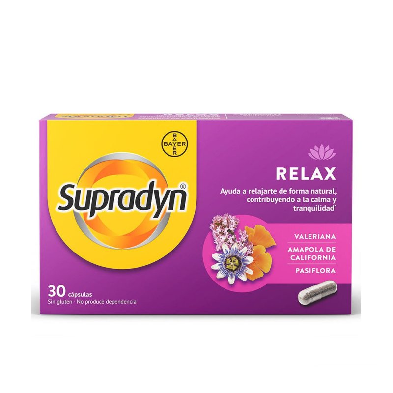 Supradyn Relax cápsulas 30 u