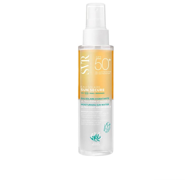 Sun Secure eau solaire hydratante Spf50+ 100 ml