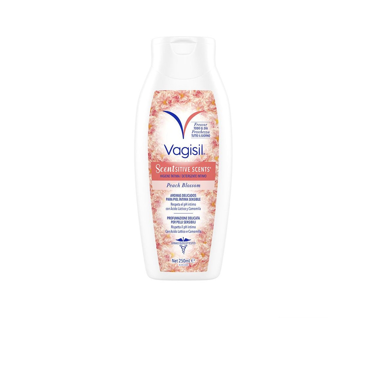 Esencias Delicadas Flor de Melocotón higiene íntima diaria 250 ml