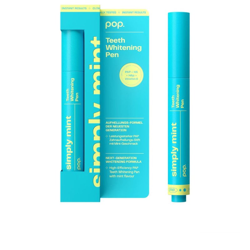 Pop. lápiz blanqueador sabor menta 4 ml