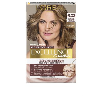 Excellence Creme coloración sin amoníaco con micro-queratina 7.31-Rubio Dorado Natural 1 u
