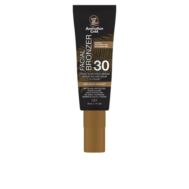 Facial Bronzer Serum Spf30 water resistant 50 ml
