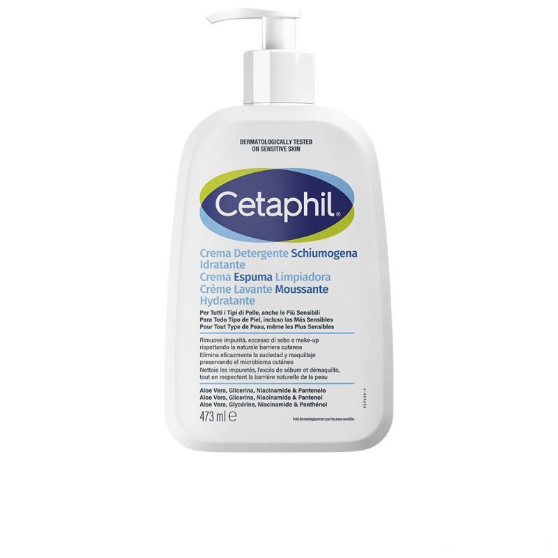 Cetaphil crema espuma limpiadora 473 ml