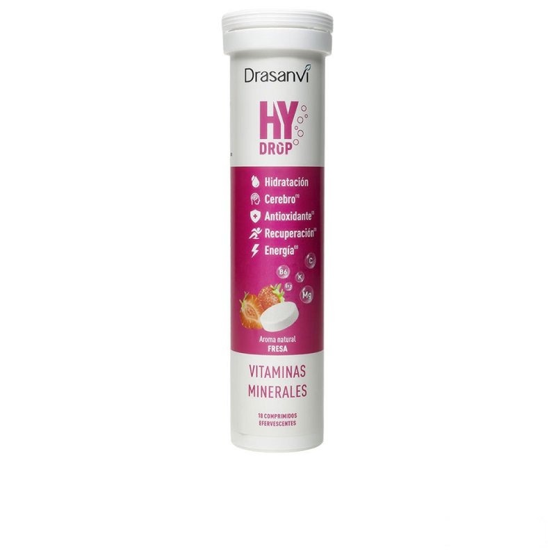Hydrop Electrolitos comprimidos efervescentes Fresa 18 u