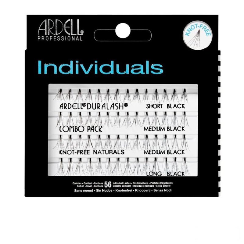 Ardell Individuals Combo Trio Pack knot-free naturals soft touch 56 u