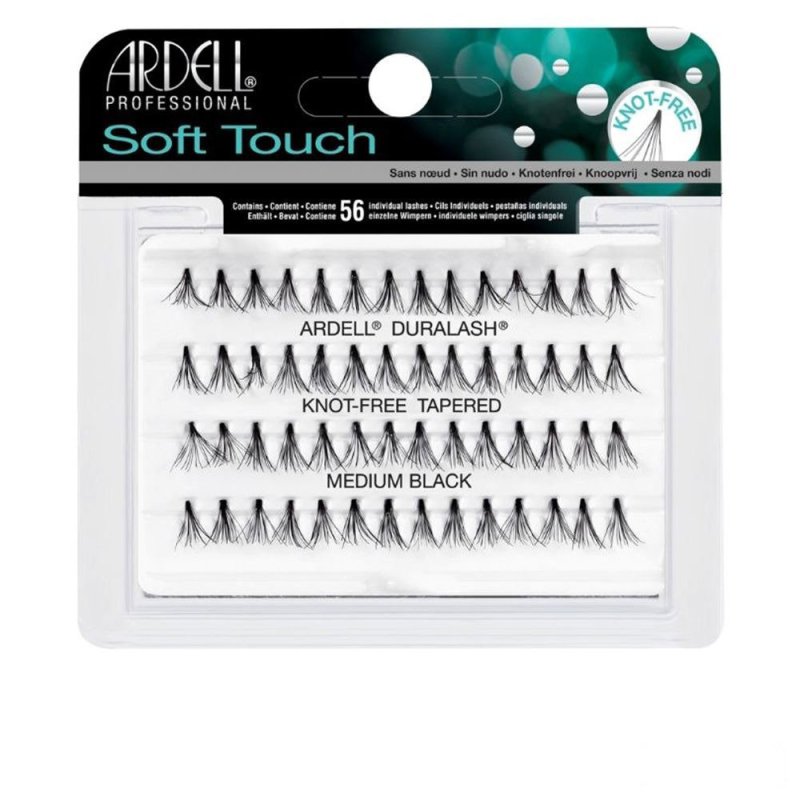 Ardell Individuals Light Weight Volume knot-free tapered medium black 56 u