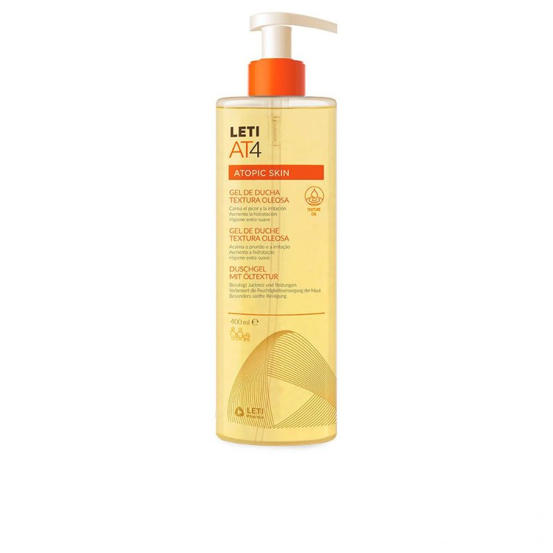 Letiat4 Atopic Skin gel de ducha textura oleosa 400 ml