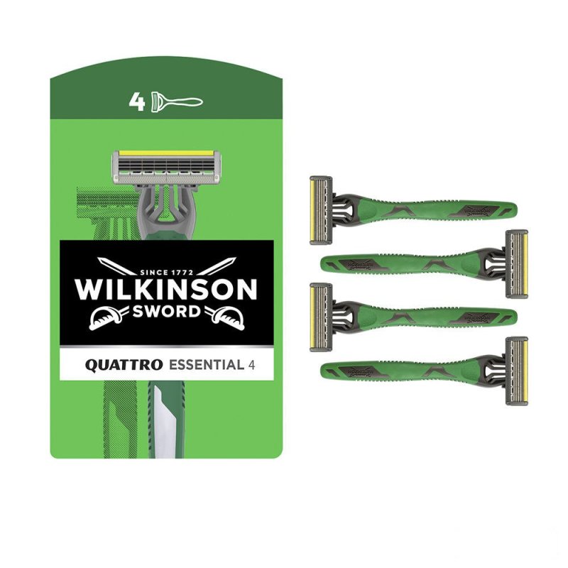 Quattro Essential 4 maquinillas desechables 4 u