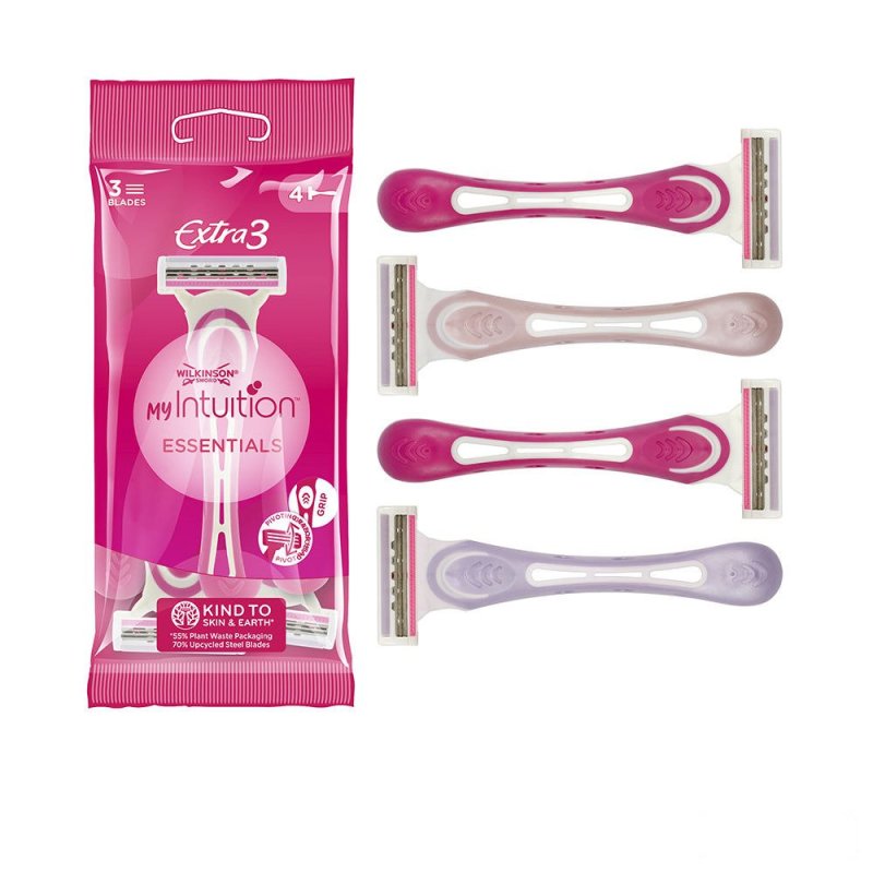 Extra 3 MY Intuition maquinillas desechables 4 u