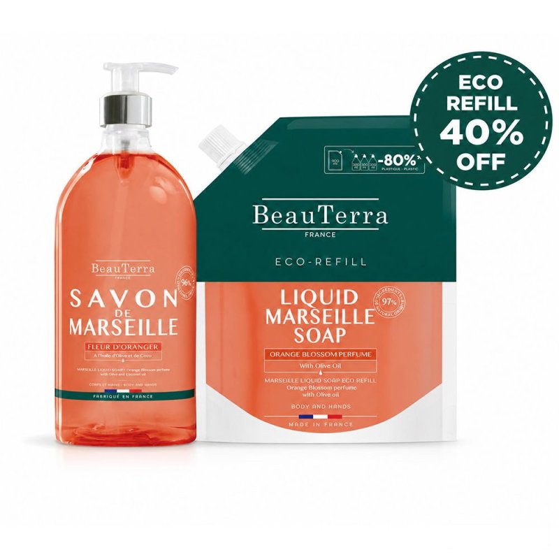 Flor de Naranjo Gel + Recarga Estuche 2 pz