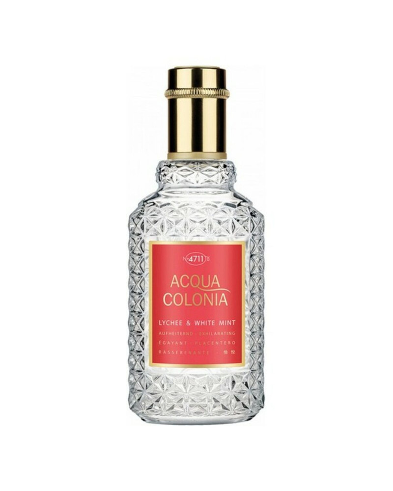 Perfume Hombre 4711 ACQUA COLONIA LYCHEE & WHITE MINT EDC 50 ml