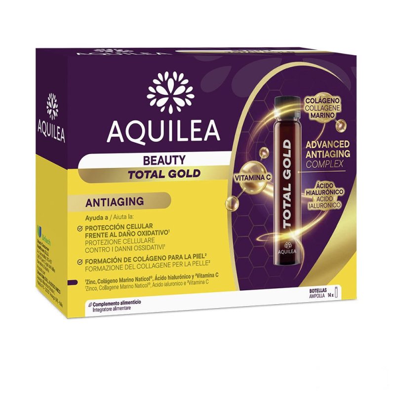Beauty Total Gold ampollas 14 u