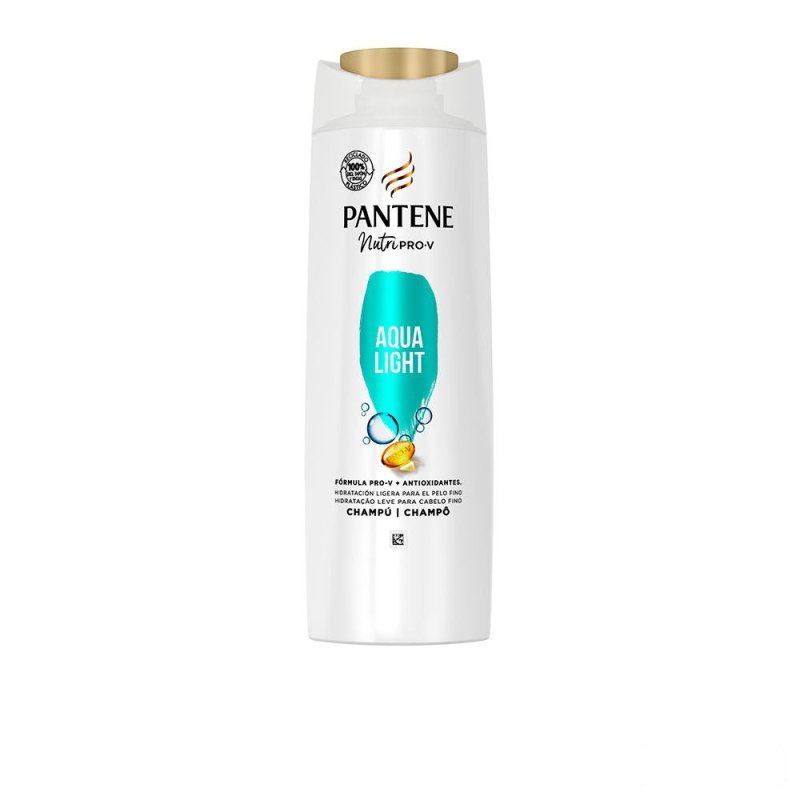 Pantene Aqua Light champú cabello fino 385 ml