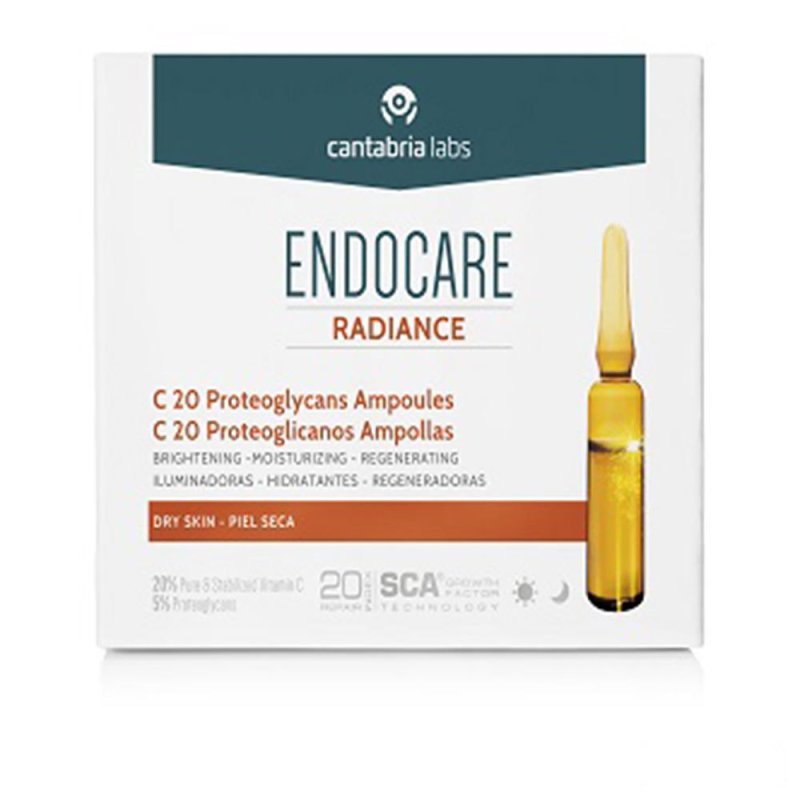 Endocare Radiance C20 Proteoglicanos oil-free ampollas 30 x 2 ml