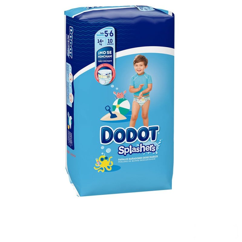 Dodot Splashers bañador desechable talla 5-6 + 14 kg 10 u