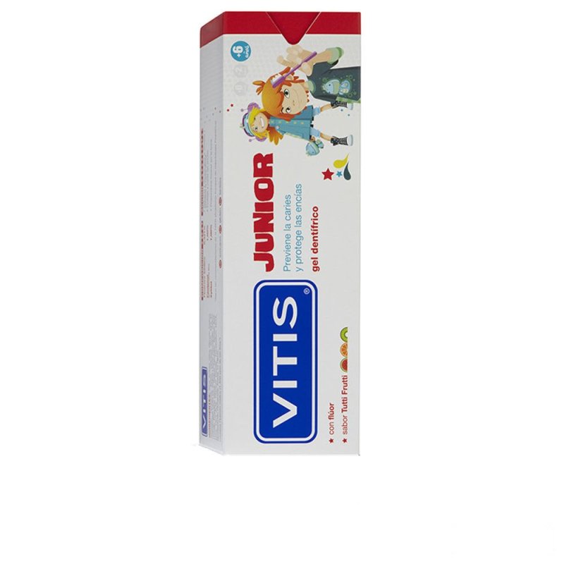 Junior gel dentífrico con flúor Tutti Frutti 75 ml