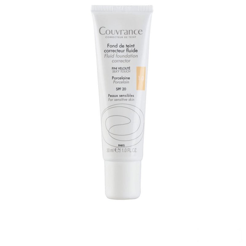 Couvrance base de maquillaje fluida pieles sensibles arena 30 ml