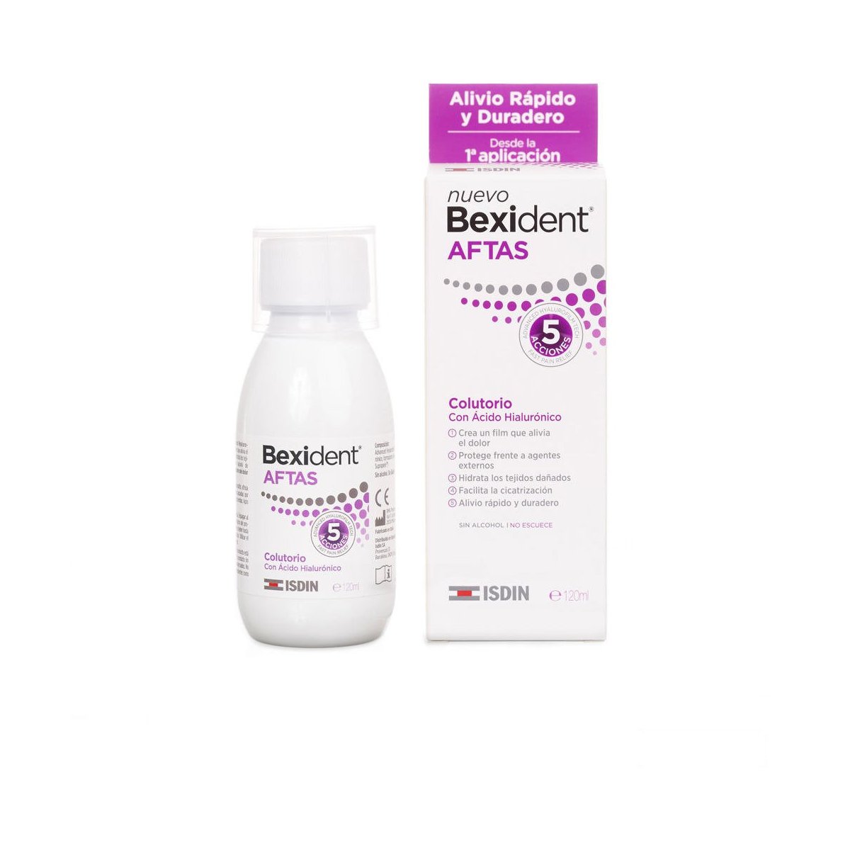 Bexident Aftas colutorio 120 ml