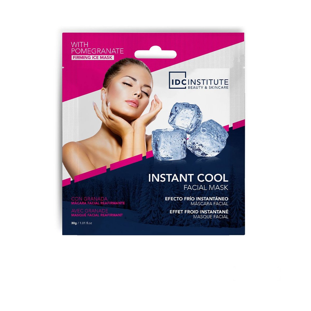 Mascarilla Facial Reafirmante Efecto Frío Granada 30 gr