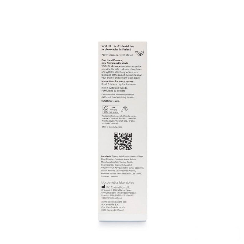 All in One Snowmint pasta dentífrica 75 ml