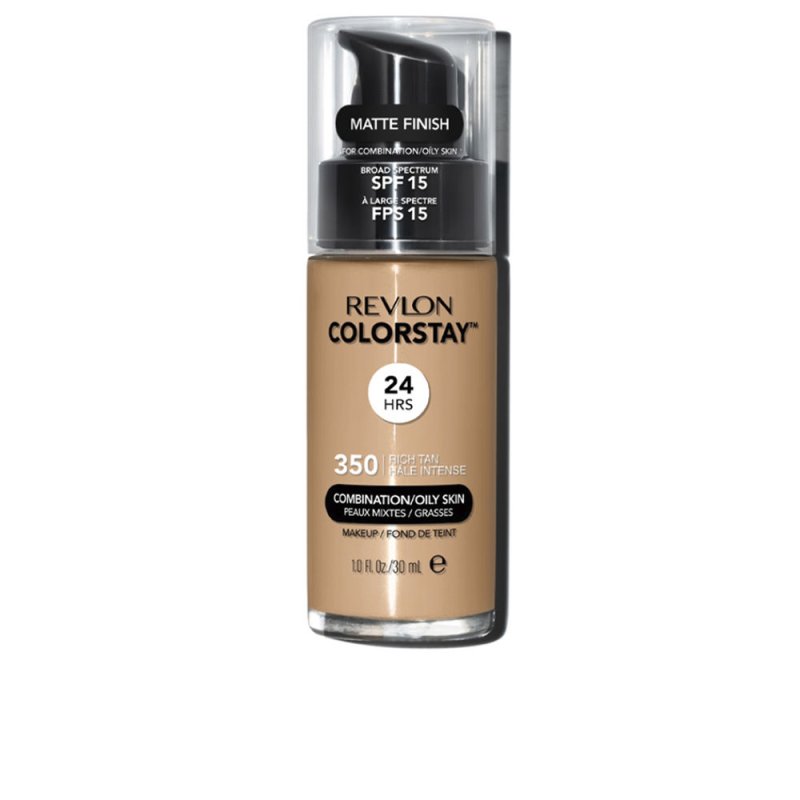 Colorstay foundation combination/oily skin 350-rich tan 30 ml