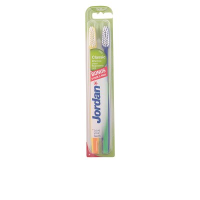 Jordan Classic cepillo dental duro 2 u