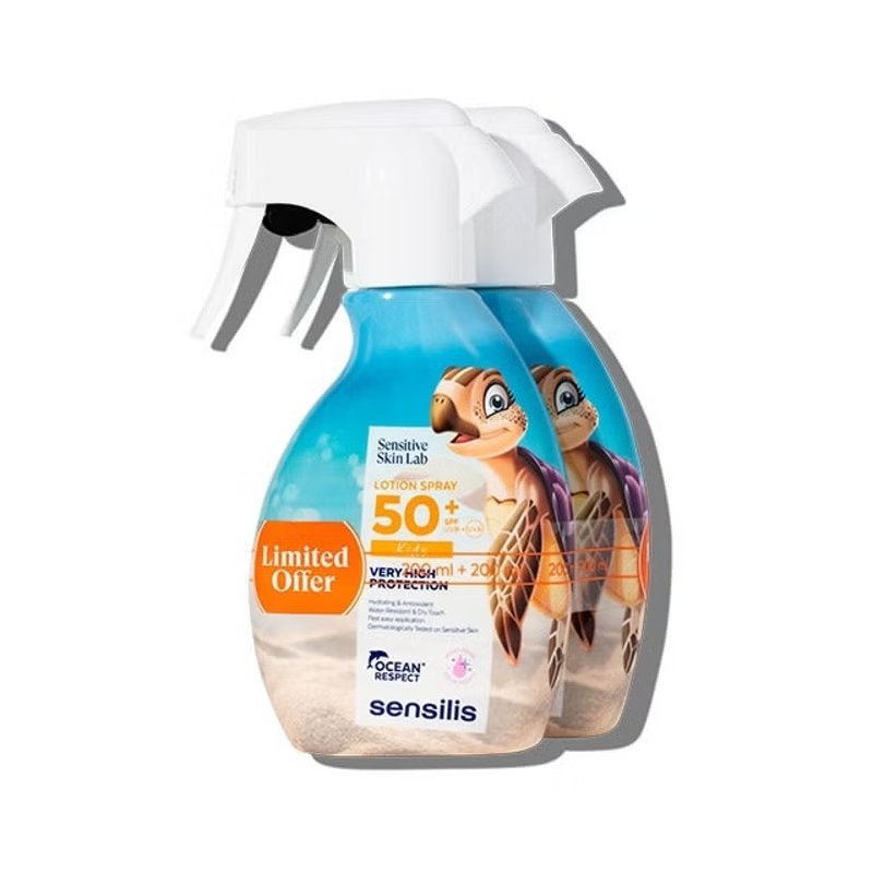 Pediatrics loción en spray Spf50+ pack 2 x 200 ml
