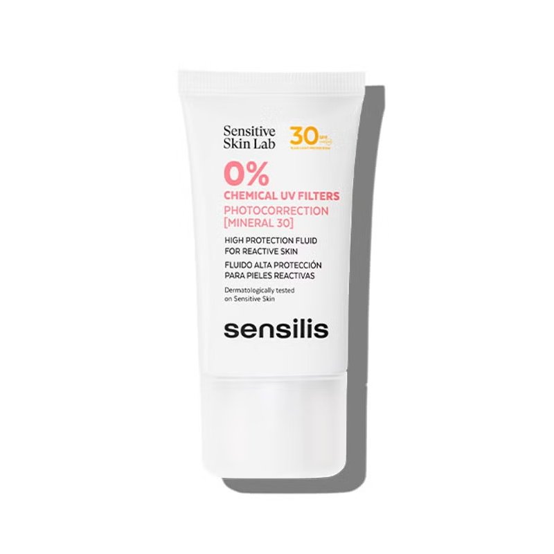 Photocorrection Mineral 30 fluido alta protección para pieles reactivas Spf30 40 ml