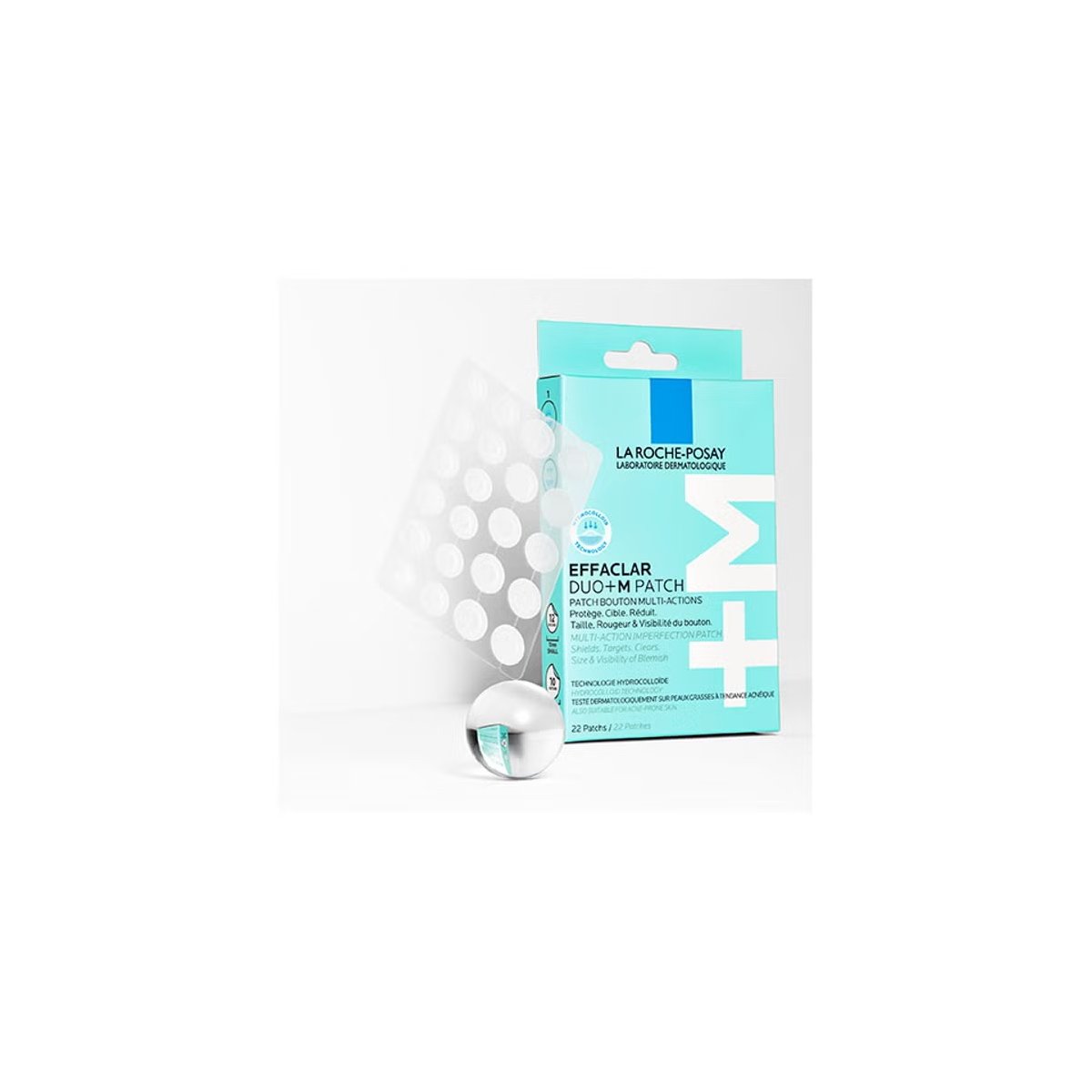 Effaclar Duo+m parches invisibles anti-imperfecciones y antimarcas 22 u