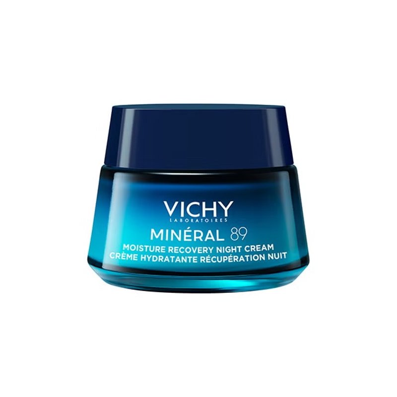 Mineral 89 Crema Hidratante Noche Recuperadora con melatonina, ácido hialurónico y minerales 50 ml