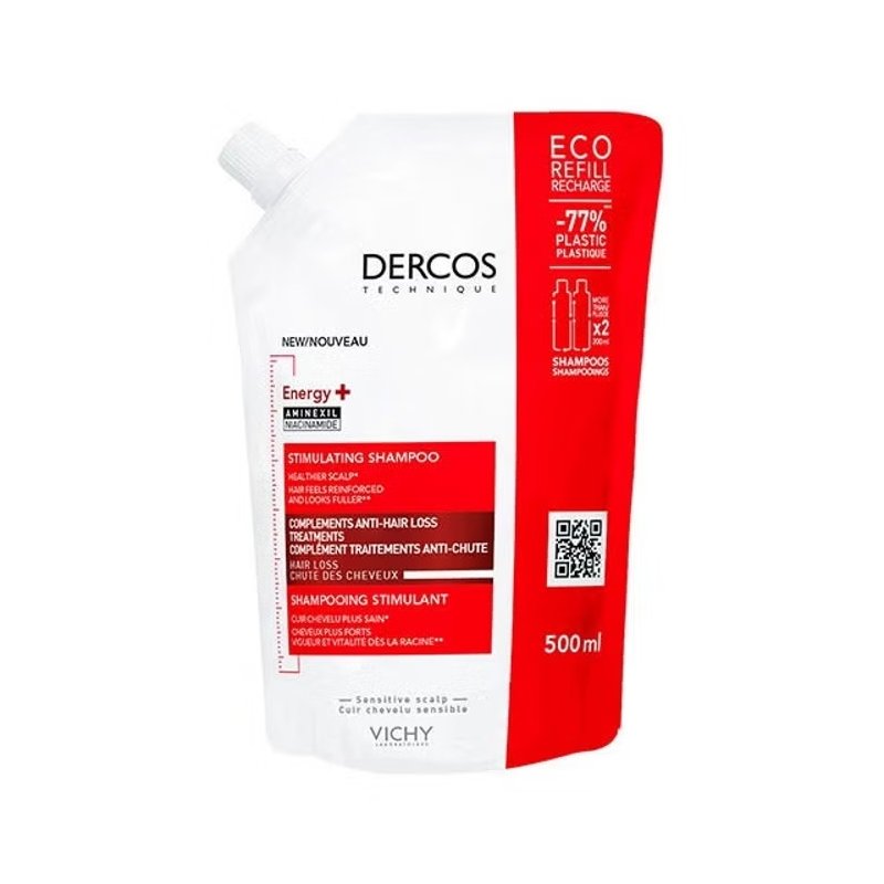 Dercos Energy+ champú estimulante recarga 400 ml