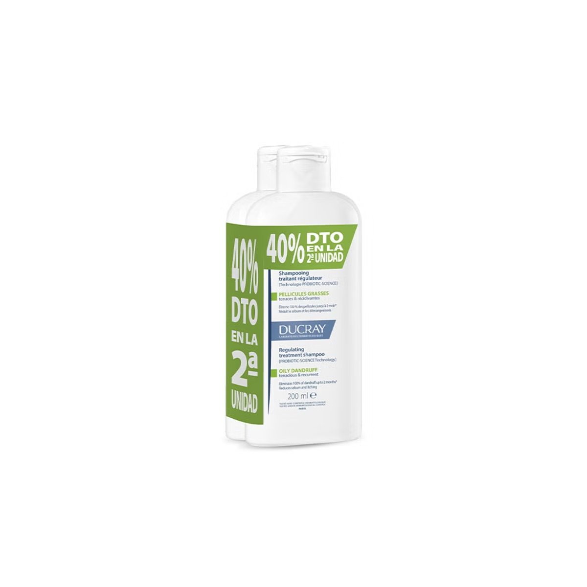 Kelual Squanorm champú para caspa grasa 400 ml