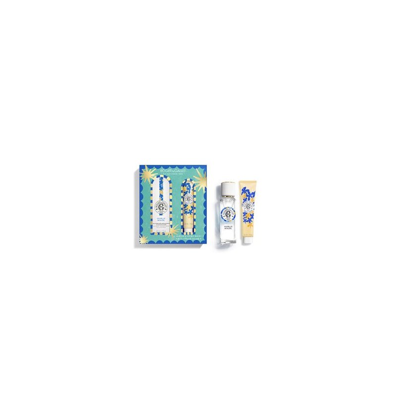 Vanille Soleil Agua Perfumada Bienestar Estuche 2 pz