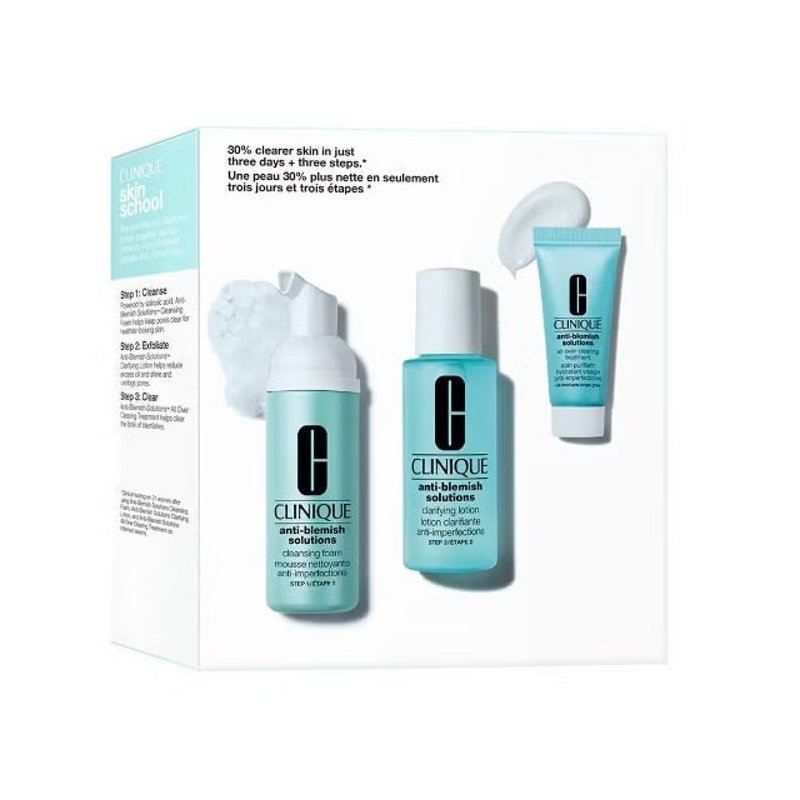 Anti-Blemish Solutions 3-Step Skin Care System Estuche 3 pz