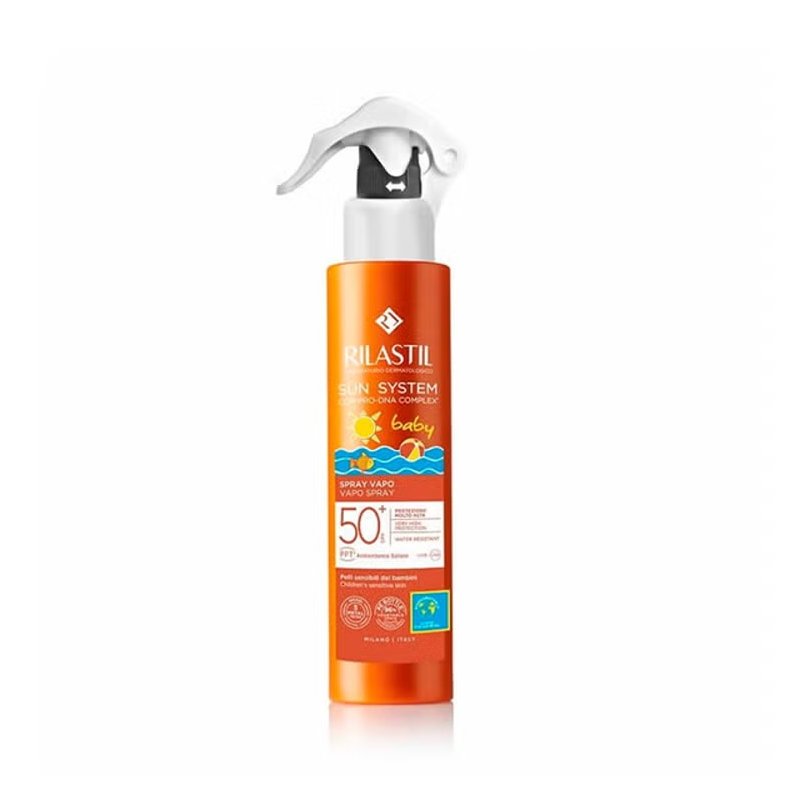 Protector Solar en Spray Spf50+ Transparente de Tacto Seco Pack 2 x 200 ml