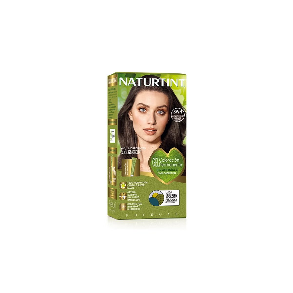 Naturtint tinte sin amoniaco 6A-Rubio Oscuro Ceniza 170 ml