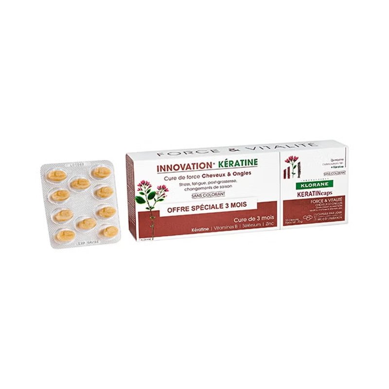A la Quinina anticaída complemento alimenticio fuerza & vitalidad 90 u