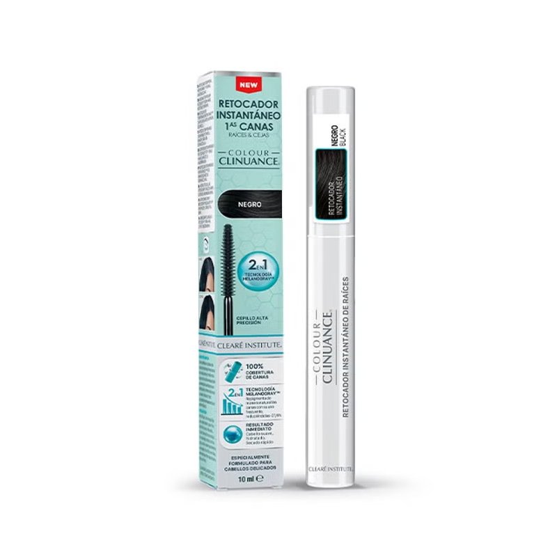 Colour Clinuance retocador canas raíces cejas instantáneo Castaño Oscuro 10 ml