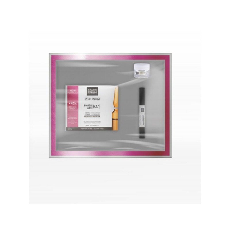 Platinum GF Vital Age Hidratación Intensa Y Duradera Crema Estuche 2 pz