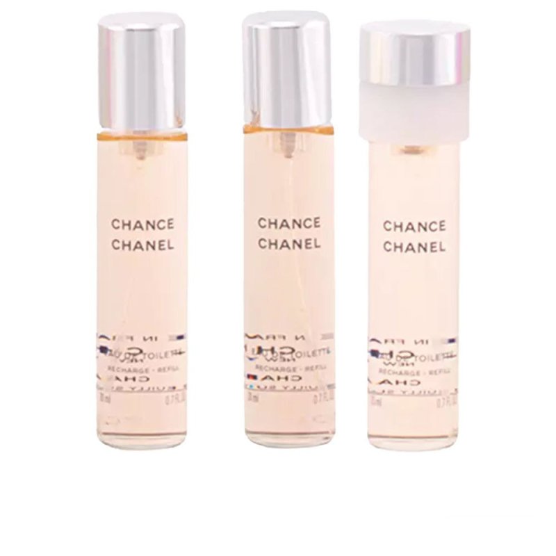Chance eau de toilette vaporizador twist & spray 3 recargas 3 x 20 ml