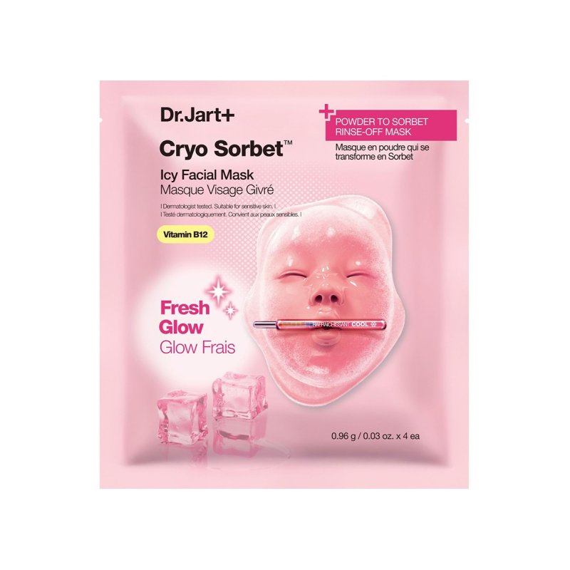 Cryo Sorbet Icy mascarilla facial 4 u