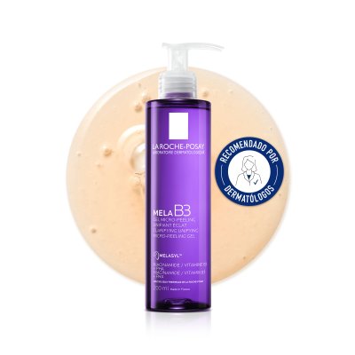 Mela B3 gel limpiador exfoliante anti manchas acelera la renovación de la piel 200 ml