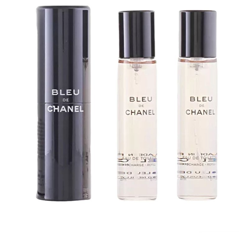 Bleu eau de toilette vaporizador refillable 3 x 20 ml