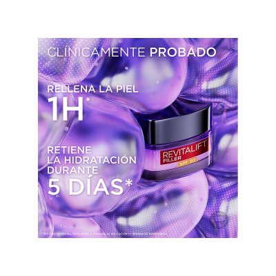 Revitalift Filler ácido hialurónico crema día Spf50 50 ml